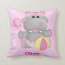 Buscar hipopótamo del bebé cojines Niños