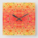 Buscar caída relojes de pared Verde