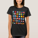 Buscar bandera náutica camisetas Navegación