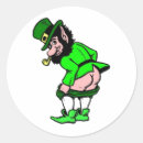 Buscar leprechaun pegatinas Día de s