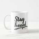 Buscar enfoque tazas Negro