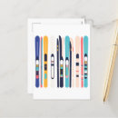 Buscar esquís postales Montaña