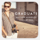Buscar invitación de la graduación pegatinas Moderno