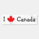 Buscar canada pegatinas parachoque Corazón