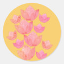 Buscar flor del loto pegatinas Rosa