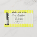 Buscar construido tarjetas de visita Construcción