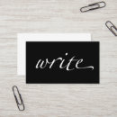 Buscar copywriter tarjetas de visita Negocio