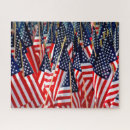 Buscar banderas americanas puzzles Patriotismo