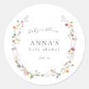 Buscar floral wreath pegatinas Bebé en flor