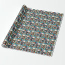 Buscar calaveras papel de regalo Boho