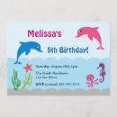Buscar delfín lindo invitaciones Fiesta