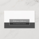 Buscar minimal tarjetas de visita Gris