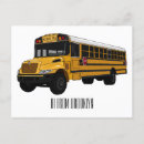 Buscar autobús escolar postales Estudiante