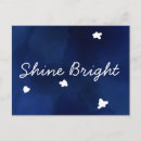 Buscar azul de medianoche postales Azul y blanco