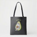 Buscar aguacate divertido bolsos tote Alimento