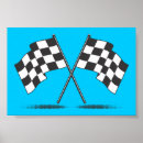 Buscar bandera a cuadros posters Carreras