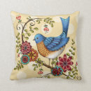 Buscar bluebird cojines Flores