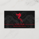 Buscar arma tarjetas de visita Tatuador