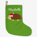 Buscar erizo calcetines navideños Lindo