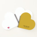 Buscar forma del corazón cuadernos Elegante