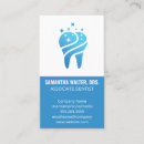 Buscar muela tarjetas de visita Odontología