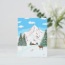 Buscar montañas nevadas postales Ciervo