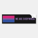 Buscar raro pegatinas parachoque Pansexual