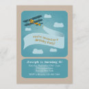 Buscar aeroplano del vintage invitaciones Para todos