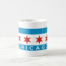 Buscar bandera de chicago tazas Ciudad