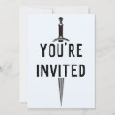 Buscar espada invitaciones Medieval