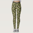 Buscar felino leggings Verde