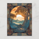 Buscar paisaje irlandés postales Árbol