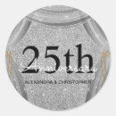 Buscar 25 años pegatinas Aniversario de plata