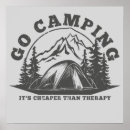 Buscar barato divertido posters Campamento
