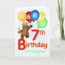 Buscar 7mo tarjetas de cumpleaños Para niños