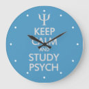 Buscar guarde la calma relojes de pared General y unisex