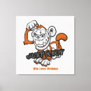 Buscar mono lindo lienzos Fauna