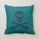 Buscar cráneo y bandera pirata cojines Para todos