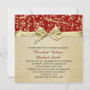 Buscar cintas rojas invitaciones Navidades