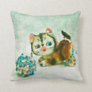 Buscar gato del vintage cojines General y unisex