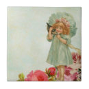 Buscar niña azulejos Floral