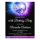 Buscar 11x14 invitaciones 60 cumpleaños púrpura
