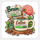 Buscar del cerebro pegatinas Humor