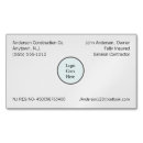 Buscar contratista general tarjetas de visita Carpintería