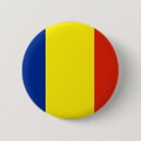Buscar rumania chapas Botón