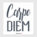 Buscar carpe diem pegatinas Tipografía