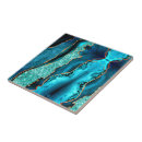 Buscar azul y oro azulejos Para ella