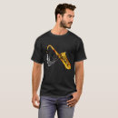 Buscar saxaphone camisetas Músico