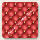 Buscar cuero posavasos Oro