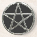 Buscar pentagram posavasos Brujería
